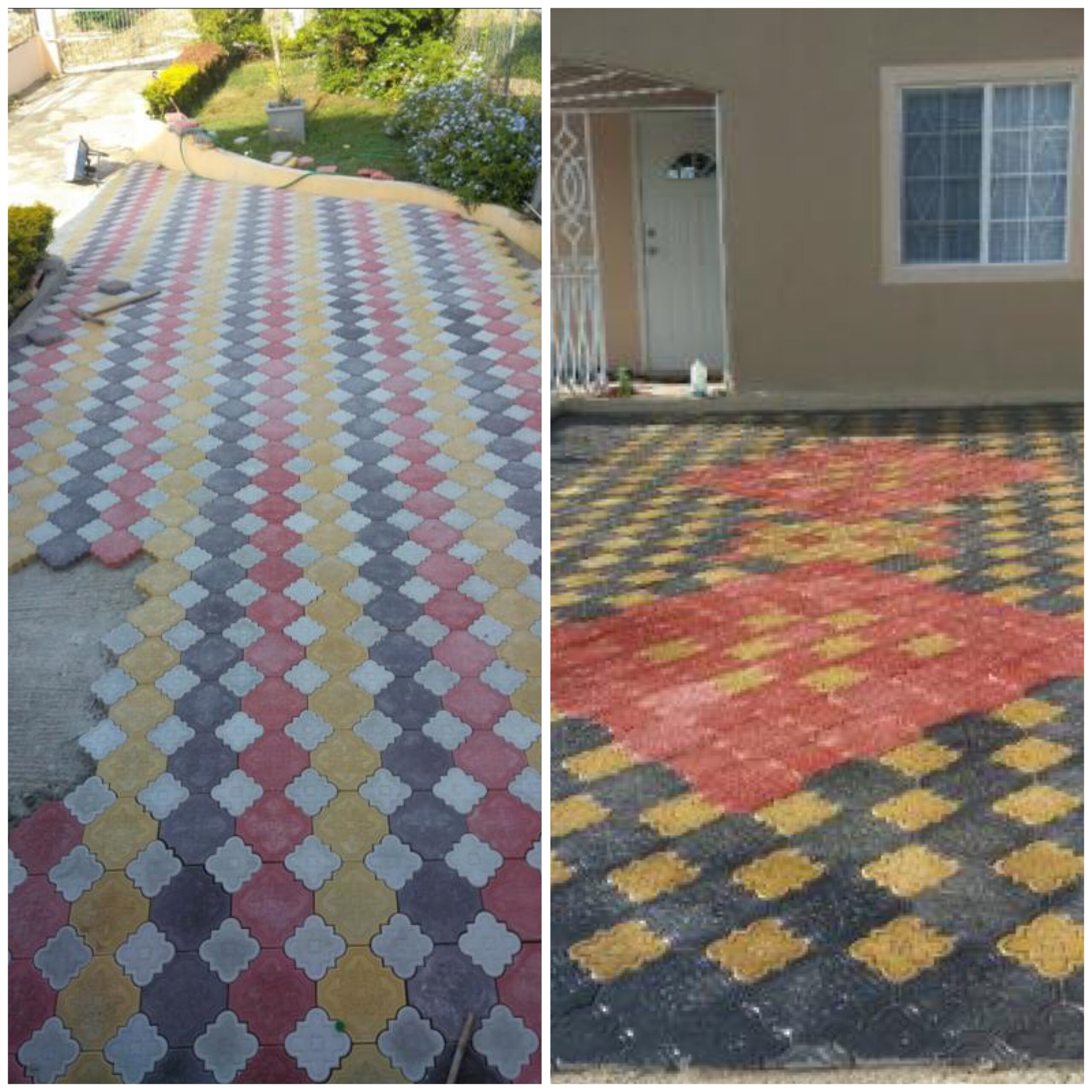 Front Yard Pavement